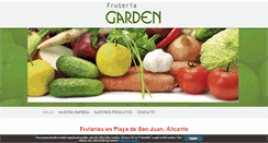 Desktop Screenshot of fruteriagarden.com