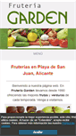 Mobile Screenshot of fruteriagarden.com